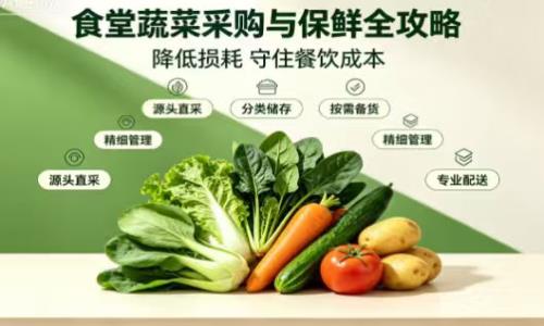 食堂蔬菜采购与保鲜全攻略，降低损耗守住餐饮成本